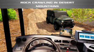 Offroad Tour Bus Drive Game 3d screenshot 2