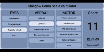 Glasgow Coma Scale screenshot 0