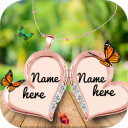 Write Name On Locket Icon