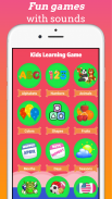 learning games for kids:Educational PreSchool apps screenshot 0