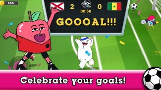 Copa Toon - juego de fútbol screenshot 4