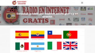 Radio Gratis Internet Emisoras Online screenshot 3
