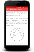 Mensuration Formula - Area and Volume Calculation screenshot 3