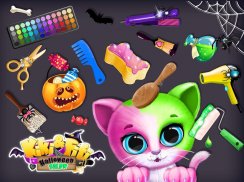 Kiki & Fifi Halloween Salon - Scary Pet Makeover screenshot 0