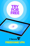 FREEDOME VPN Unlimited anonymous Wifi Security screenshot 6