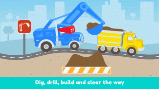超级卡车卡尔 道路工程: 挖掘，钻孔，搭建 screenshot 20