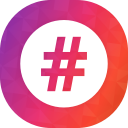 Inst Hashtags - best & hottest Hashtags - Tags Icon