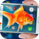 Fish In Phone Aquarium Joke Icon