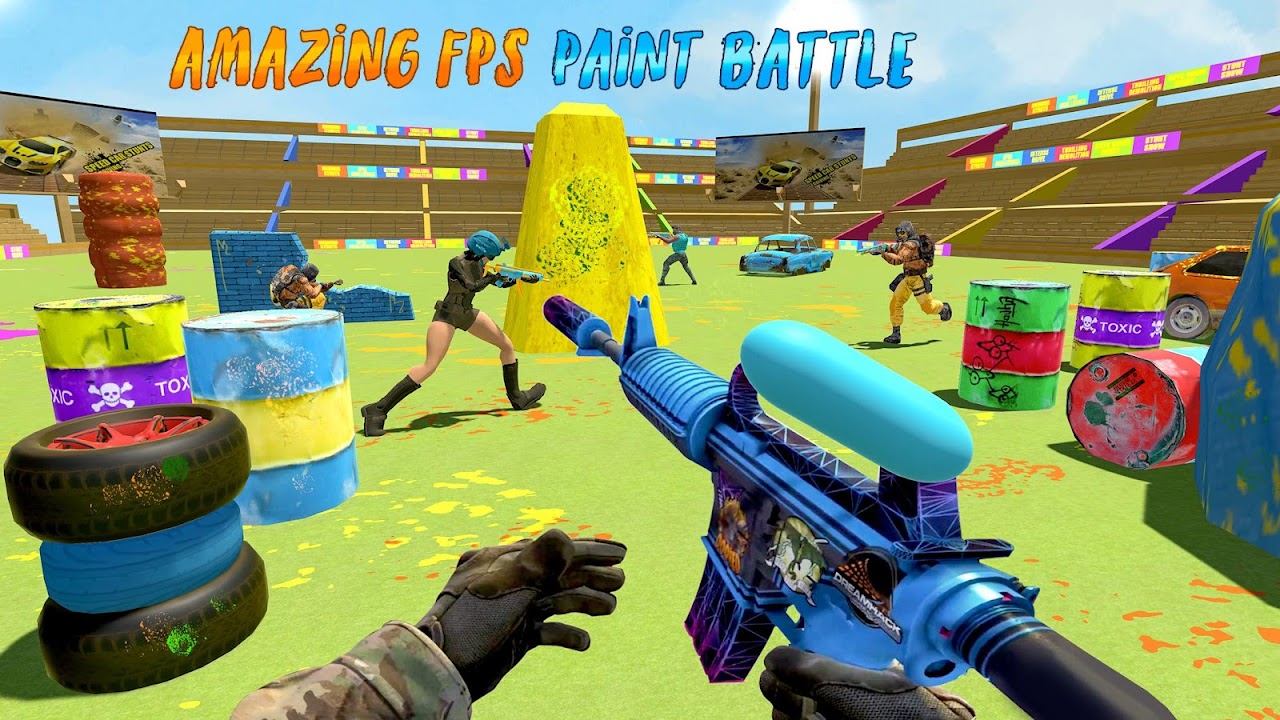 Paintball Shooting Battle Arena