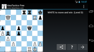 IdeaTactics free chess tactics screenshot 6
