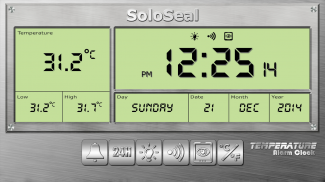 Temperatuur Alarm Clock screenshot 3