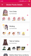 AniSticker - Stickers Anime WA screenshot 4
