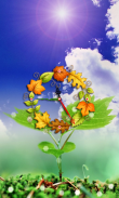 Nature Clock Live wallpaper screenshot 2