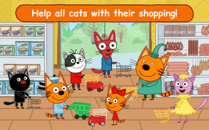 Kid-E-Cats Super Market: Trò Chơi Mua Sắm ới Mèo screenshot 8