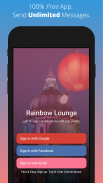 Rainbow Lounge - An LGBTQ Chat App screenshot 1