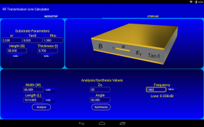 RF Transmission Line Calc screenshot 3