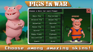 战争中的猪战略游戏 screenshot 7