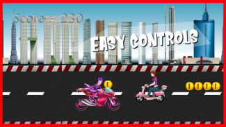 Highway Motor Racer : Girl Game screenshot 1