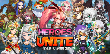 HEROES UNITED : Idle & Merge screenshot 0