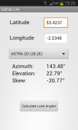 SatCalc Free Satellite Finder screenshot 1