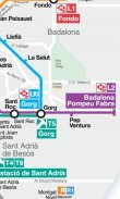 Barcelona Metro Map Offline screenshot 1