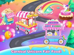 Unicorn Fair Food Maker – Yummy Carnivals Treats screenshot 0