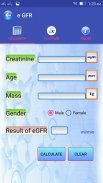 eGFR Calculator screenshot 2