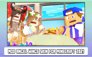 Mod Angel Wings Skin for Minecraft 2022 screenshot 3
