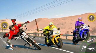 Moto Bike Attack Race screenshot 2