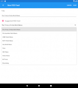 Simple RSS Reader screenshot 7