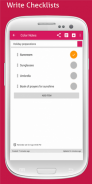 Colorful Notes Lists + Notepad screenshot 1