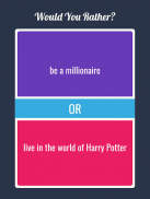 Would You Rather - Hardest choices ever screenshot 5