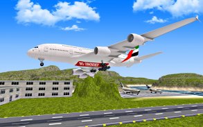 Airplane Fly 3D: aereo di linea screenshot 0