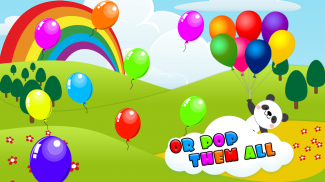 Balloon Pop Kids Puzzle - Learning Fun Game screenshot 0