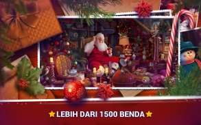 Benda Tersembunyi Natal Game - Cari Objek screenshot 2