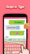 Fruit Keyboard Theme - Strawberry Emoji & Gif screenshot 3