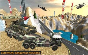 Army missile transport Driver screenshot 4