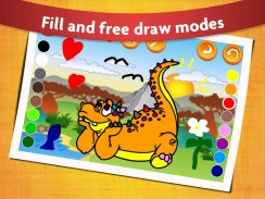 Kids Dinosaur Coloring Pages screenshot 0