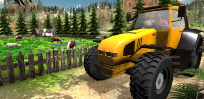 Tractor Driving Farming Games