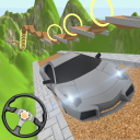 Extreme voiture Climb 3D Icon