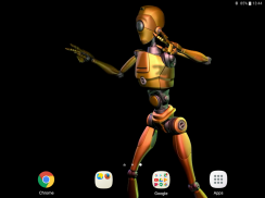 Dancing Robot Live Wallpaper screenshot 8