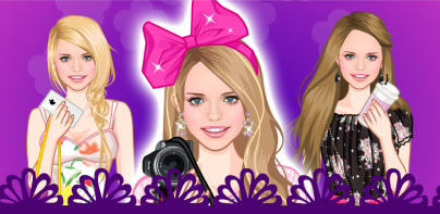 Floral Summer dress up game