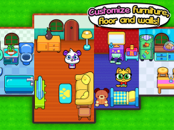Forest Folks - Cute Pet Home Design Game screenshot 6