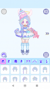 Pastel Monster Doll Dress up: screenshot 1