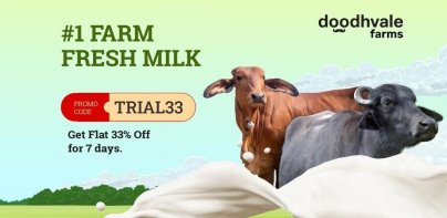 Doodhvale Farms: Milk Delivery