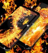 Fire flames live wallpaper screenshot 4