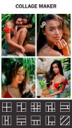 Belleza Cam & Collage Editor & Color Salpicadura screenshot 1