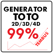 Generator Togel 2D,3D,4D Terbaru 2020 screenshot 0