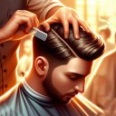 Barber Shop-Hair Cutting Game Icon