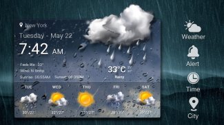 القطعة توقعات الطقس screenshot 7